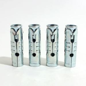 בורג עוגן הרחבה 3 חלקים, פלדה מגולוונת, דגם M6 M8 M10 M12, ראש משיכה, ציפוי קשקשי דגים, עמיד בפני פיצוץ - Product Image 2