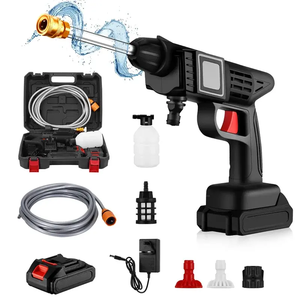 Pistola de Limpieza de Techos Eléctrica Inalámbrica Portátil de Litio, Herramienta de Lavado de Autos a Batería de Alta Presión - Product Image 6