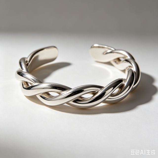 Adjustable Open Silver Bracelet Elegant Versatile Hand Ornaments