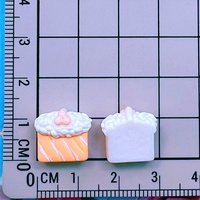 Mini Serie de Juguetes de Comida de Simulación: Pinza para el Pelo con Forma de Sushi (Rebanadas de Salmón, Bola de Arroz, Arroz Glutinoso), Accesorios DIY con Efecto de Goteo de Aceite