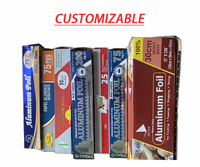 Rouleau de papier Aluminium alimentaire pour Grill barbecue, 30, 45CM, 200 pieds, emballage robuste