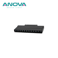 Grille d'éclairage sur rail moderne pliable 20mm LED Système d'éclairage sur rail magnétique