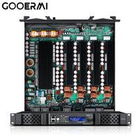 Amplificador de Potencia Profesional Clase D de 3500W de Alta Potencia 1U 4CH GaN con PFC Activo, Procesador de Audio Digital DSP FIR, Sistema de Sonido Dante