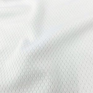 Tissu en maille blanche <span class=keywords><strong>extensible</strong></span> à séchage rapide, jersey de sport, sublimation tricotée, 150 g/m², 100 % polyester, pour hommes et filles, à prix avantageux - Product Image 3