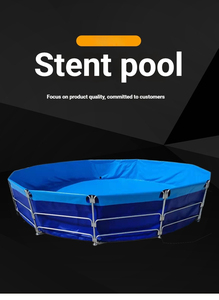 <span class=keywords><strong>Bassin</strong></span> à poissons koï rond extérieur <span class=keywords><strong>en</strong></span> PVC 1000L, avec bâche <span class=keywords><strong>de</strong></span> protection incluse pour <span class=keywords><strong>bassin</strong></span> - Product Image 6