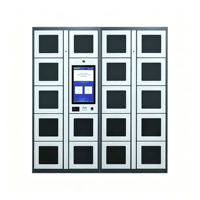 Armoire intelligente RFID à reconnaissance faciale et par carte pour dossiers et preuves, armoire de gestion des articles et équipements institutionnels