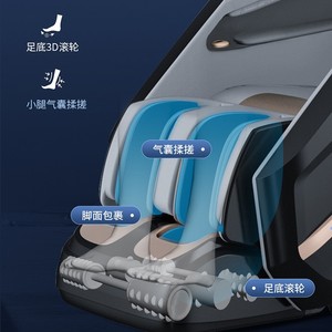 Full Body Massage Chair 9302 SL Rail 4D Robotic Hand <b>Zero</b> Gravity Home Use - Product Image 1