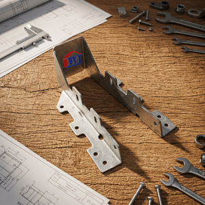Clip anti-ouragan <span class=keywords><strong>en</strong></span> acier galvanisé simple face, épaisseur 2 mm, certifié ISO9001, vente <span class=keywords><strong>en</strong></span> gros, connecteur de fixation de poutre, attache anti-vent <span class=keywords><strong>pour</strong></span> charges lourdes - Product Image 1