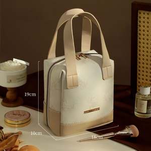 Bolsa de Aseo Portátil de Nuevo Diseño, Bolsa de Cosméticos de Viaje Impermeable con Cierre, Bolsa Organizadora de Maquillaje Multicapa - Product Image 6