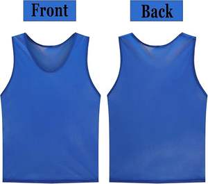 カスタムロゴ通気性サッカーランニングスポーツベスト大人用サッカージャージチームグループトレーニングビブサッカージャージー - Product Image 2