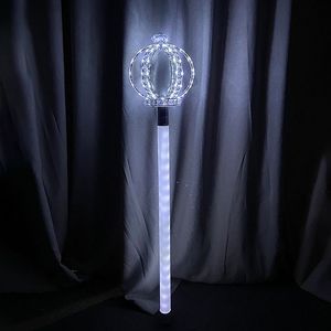 Cetro de diamante blanco LED KTV varita de hadas <span class=keywords><strong>campo</strong></span> de flores brillantes pelo capa brillante barra corona para <span class=keywords><strong>boda</strong></span> Pascua novedosos-regalos - Product Image 2