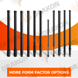 Drone Jam 2.4 W 13dBi 200W, antena leher angsa serat kaca 2400-2500MHz, antena komunikasi daya tinggi - Product Image 6