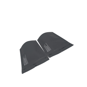 <strong>Plastic</strong> Ziplock Tear Notch Vertical <strong>Bag</strong> Black Matte Black Mylar Zip Lock <strong>Bag</strong> High Quality Wholesale Heat Seal <strong>PE</strong>