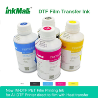 Encre InkMall haute reproduction des couleurs Dx5 4720 Xp600 I3200 pour imprimante DTF pour impression directe sur film sur sacs non tissés, sacs fourre-tout, jeans