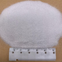 Sable de verre concassé fin et clair, média filtrant pour piscine à haute filtration, granulés de verre à petites particules pour le traitement de l'eau des piscines