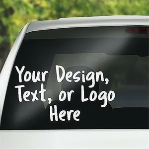 Custom High Quality 3D Embossed Logo Car Decal