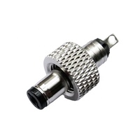 Prise mâle DC 5,5x2,1/2,5 mm avec écrou de verrouillage, connecteur d'alimentation anti-débrayage pour ordinateur portable/appareil photo/bande LED (5521/5525)