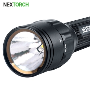 NEXTORCH P5B Đèn Pin Kép <span class=keywords><strong>LED</strong></span> Trắng Và Ánh Sáng Xanh Săn Bắn <span class=keywords><strong>Torch</strong></span> Với Tuần Tra Cá <span class=keywords><strong>LED</strong></span> <span class=keywords><strong>Torch</strong></span> Lights USB Sạc Trực Tiếp - Product Image 5