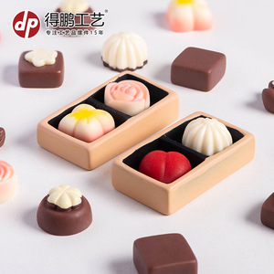 Adornos de resina Dp con forma de corazón floral, kit de manualidades para el Día de San Valentín, para joyería y decoración - Product Image 1