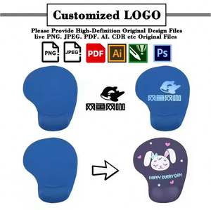 Wholesale Anti-Slip Custom Logo <b>Mouse</b> Pad with <b>Wrist</b> <b>Support</b> for Computer Laptop Gaming Office Business Promo Gift Desk <b>Mat</b> - Product Image 2