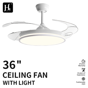 Ventilador de Techo LED Moderno de 42 Pulgadas con Luz y Control Remoto, Lámparas de Techo Invisibles para Interiores, para Dormitorio - Product Image 2