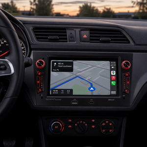 Écran IPS 7 pouces intégré, <span class=keywords><strong>autoradio</strong></span> MP5 2DIN avec GPS, navigation mains libres, USB pour lecteur multimédia pour <span class=keywords><strong>Opel</strong></span> Vauxhall Astra <span class=keywords><strong>Corsa</strong></span> - Product Image 4