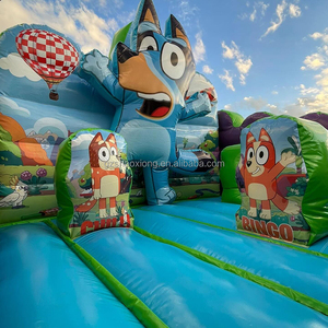 Castillo Hinchable Saltador Comercial para Niños para Exteriores con Tema <span class=keywords><strong>de</strong></span> Dibujos Animados <span class=keywords><strong>de</strong></span> <span class=keywords><strong>Bluey</strong></span>, Brincolín para Interiores, <span class=keywords><strong>Casa</strong></span> <span class=keywords><strong>de</strong></span> Rebote Inflable - Product Image 6