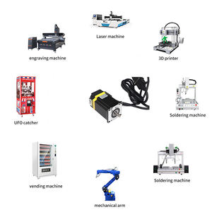 Kit de <span class=keywords><strong>motor</strong></span> paso a paso NEMA 23 CNC de alto rendimiento con controlador de velocidad híbrido bifásico orientado al rendimiento - Product Image 2