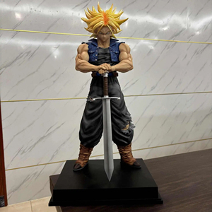 <span class=keywords><strong>Figurine</strong></span> de collection Dragon Ball Z <span class=keywords><strong>Super</strong></span> <span class=keywords><strong>Saiyan</strong></span> <span class=keywords><strong>Trunks</strong></span> de 53 cm, série JT, modèle manga, statue en PVC, jouet anime, cadeau - Product Image 2