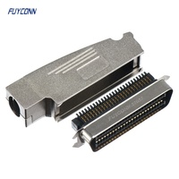 Remplacement du connecteur Centronics mâle IDC Amphenol 957M-100-2102 à 100 broches, connecteur de montage sur câble 957 100 Pos RA avec couvercle en forme de L