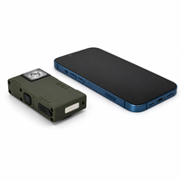 Mini lampe torche EDC plate, magnétique, RVB, avec clip de poche et cordon, indicateur de batterie, pour voyage, réparation et utilisation générale