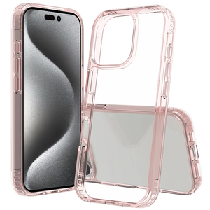 เคสโทรศัพท์แบบแม่เหล็กป้องกันการขีดข่วน PC TPU สีเหลืองใสเคสโทรศัพท์กันกระแทกสำหรับ <span class=keywords><strong>iPhone</strong></span> 16 <span class=keywords><strong>Pro</strong></span> PROMAX ออกใหม่2024 - Product Image 2