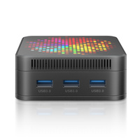 Mini ordinateur de bureau NUC 12th N100 DDR4 16G M.2 WIFI Win10 11 HD 4K 2 LAN maison d'affaires Mini PCs