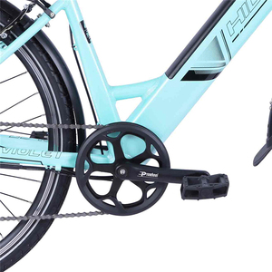 Pour le vélo de ville électrique Step Through pour femmes chinoises avec batterie au lithium Caractéristiques électroniques Moteur et support 36V 350W - Product Image 6