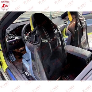Cubierta de asiento de fibra de carbono seca para BMW G87, G80, G83, preimpregnado, respaldo de fibra de carbono para G80, G82, G83, G87, M2, M3 <span class=keywords><strong>M4</strong></span>, 2021 + M2 - Product Image 4