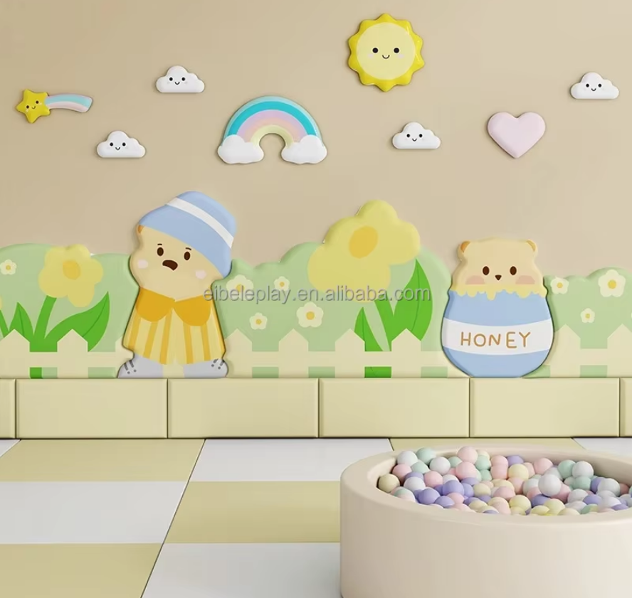 Pared de espuma protectora para bebés: soluciones de seguridad