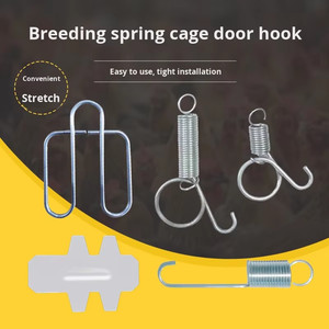 Crochet de porte en métal recommandé pour lapin poulet Pigeon outil de <span class=keywords><strong>cage</strong></span> de poulet-état neuf - Product Image 2