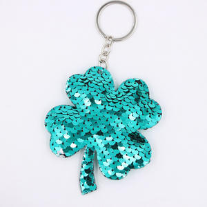 1 porte-clés en forme de dauphin, d'étoile, de licorne, d'animal, avec paillettes, <span class=keywords><strong>pompon</strong></span>, sequins, cadeaux <span class=keywords><strong>pour</strong></span> femmes, accessoires <span class=keywords><strong>pour</strong></span> sac à main, porte-clés, <span class=keywords><strong>bijoux</strong></span> - Product Image 4