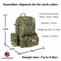 Usine personnalisée grande capacité Molle tactique terrain entraînement sac à dos extérieur Camouflage randonnée Camping escalade sac