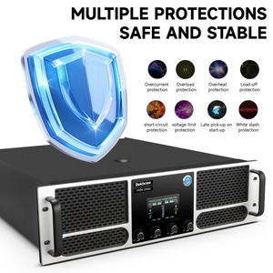 Bekboes Amplificateur OEM de puissance audio professionnelle à 4 canaux 2000 watts pour équipement de musique de qualité utilisé en extérieur - Product Image 5