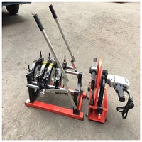 Équipement manuel de soudage bout à bout de tuyau en polyéthylène haute densité OEM/ODM Double lame de coupe Machine de soudage plastique nouvel état