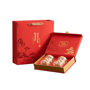 Caja de Ginseng de Lujo Personalizada, Envase de 250g y 500ml con Logotipo - Product Image 1
