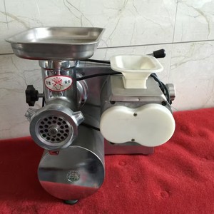 GW Nueva Picadora y Rebanadora Automática de Acero Inoxidable de Doble Uso Comercial/Moledora de Carne para Salchichas con Capacidad de 120 kg/h - Product Image 2