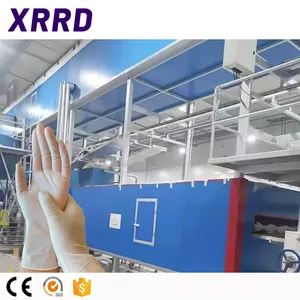 Latex Coating on The Palm and Fingers Textured Gloves Dipping Machine/Glove Production Line