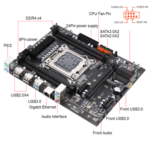 Harga pabrik motherboard X99 h81 chipset x99 mainboard LGA2011-3 soket <span class=keywords><strong>ddr4</strong></span> ecc reg <span class=keywords><strong>ram</strong></span> tersedia - Product Image 4