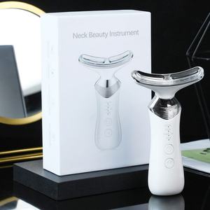 Appareil de massage facial et cervical vibrant personnalisé avec logo, nouveau modèle 2025, 4 modes, 3 niveaux, masseur liftant pour le visage - Product Image 6