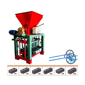 Automatische Kleine Mobile Hohlblock- und Ziegelformmaschine mit Vibrationstechnologie 220V Einfache Bedienung für Bauarbeiten - Product Image 5