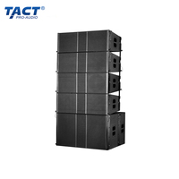 Amplificateur de sonorisation hybride pour système de sonorisation de concert en extérieur avec caisson de basses de 10 pouces et support de haut-parleur Line Array