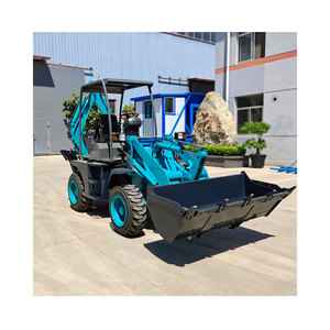 รถตักขนาดเล็ก 4WD ราคาถูกมัลติฟังก์ชั่นรถแทรกเตอร์สวนขนาดเล็กรถตักรถตักพร้อมอุปกรณ์เสริมสําหรับขายก่อสร้าง - Product Image 3