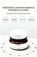 Crème Visage Éclaircissante et Correctrice du Teint Chongaini 30g Niacinamide Arbutine Hydratante Unifie le Teint OEM Marque Privée